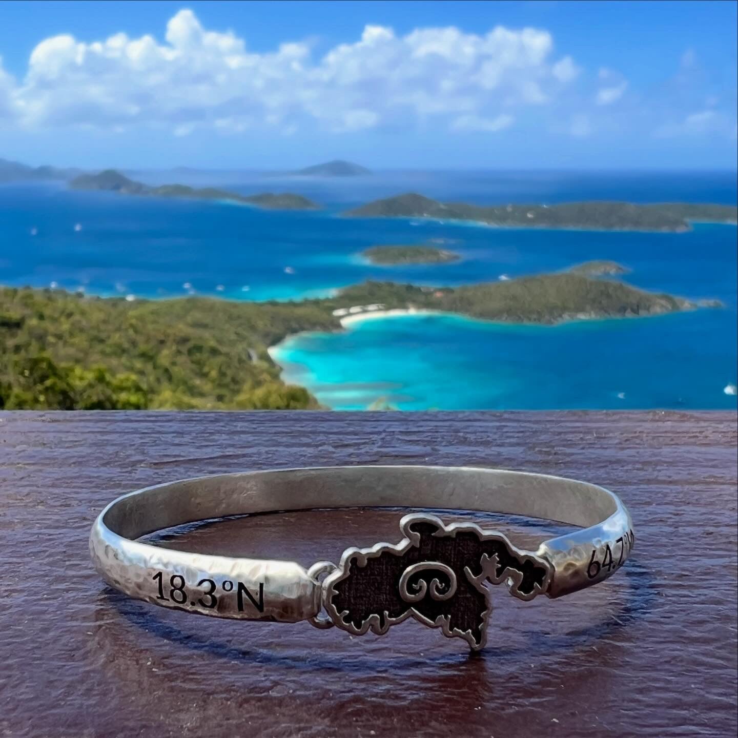 St. John Coordinates Hook Bracelet