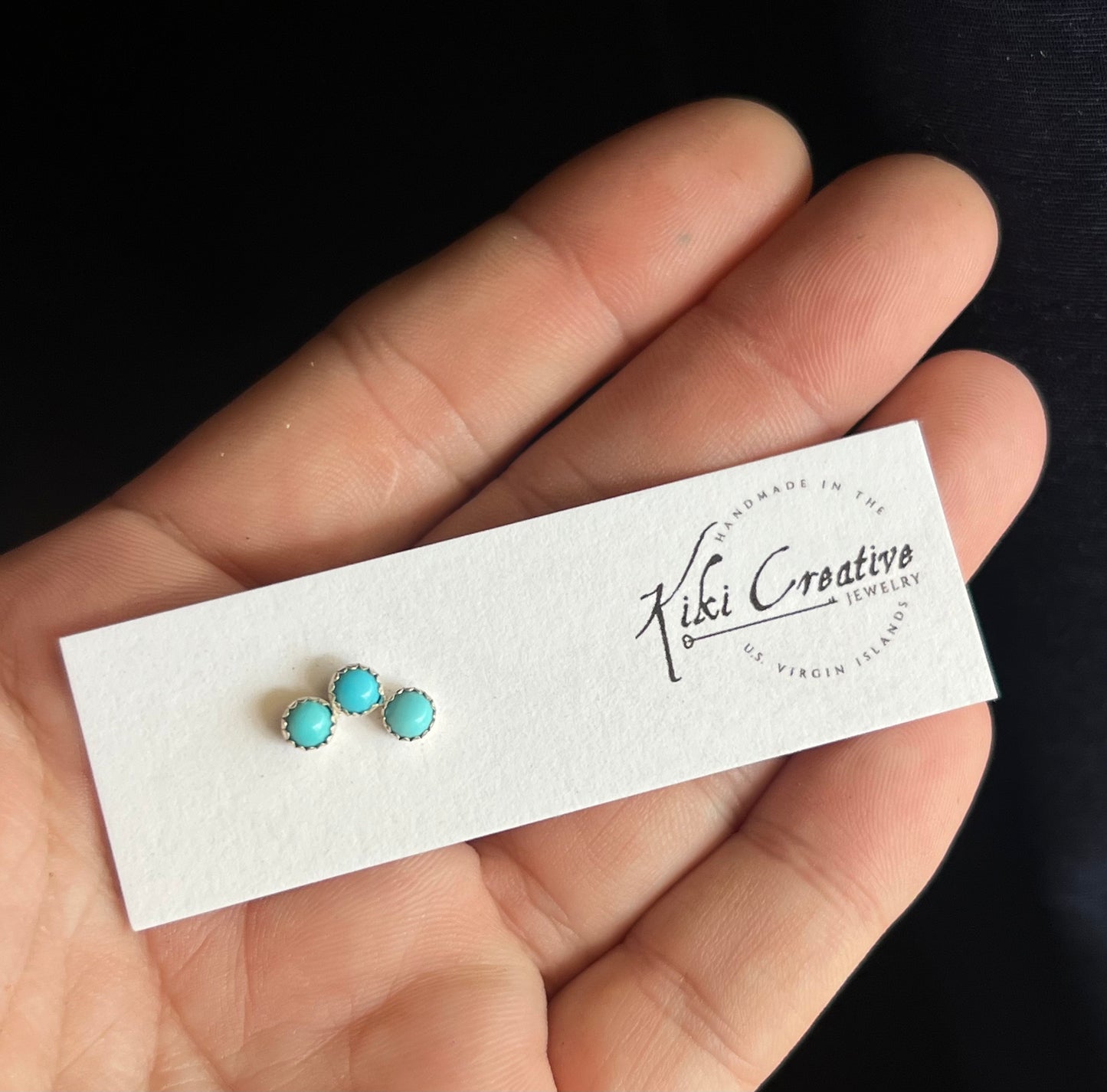 Turquoise Cartilage Earring