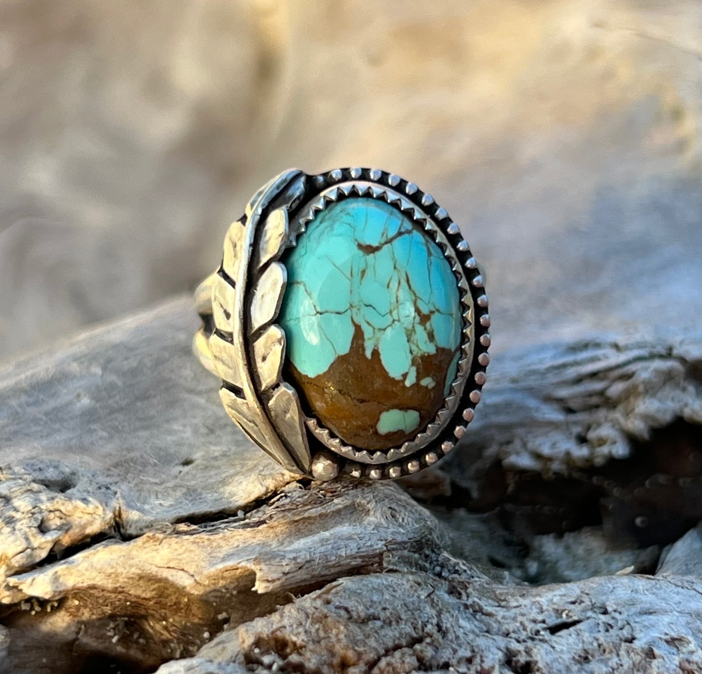 Turquoise Native Ring (size 6)