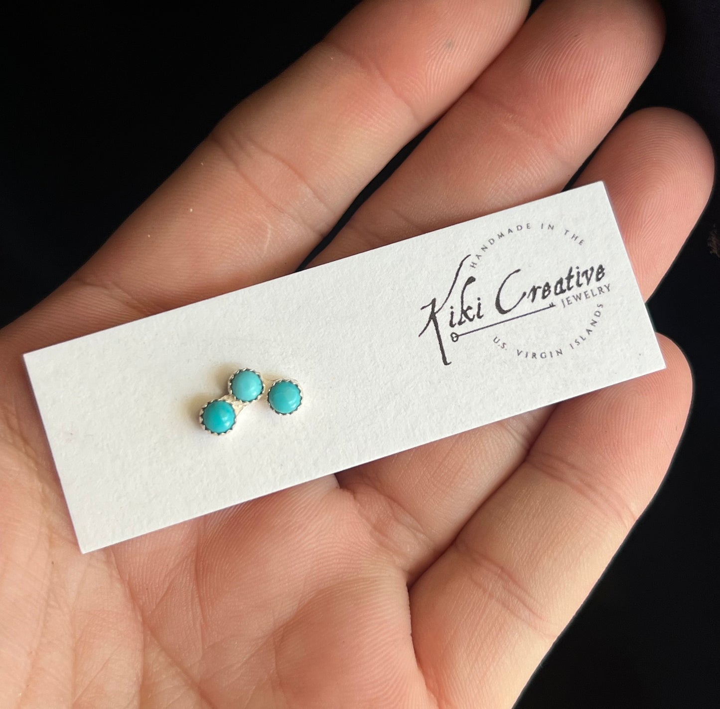 Turquoise Cartilage Earring