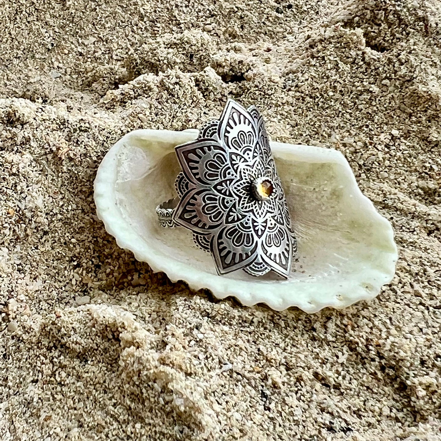 Mandala Ring (size 7.75)