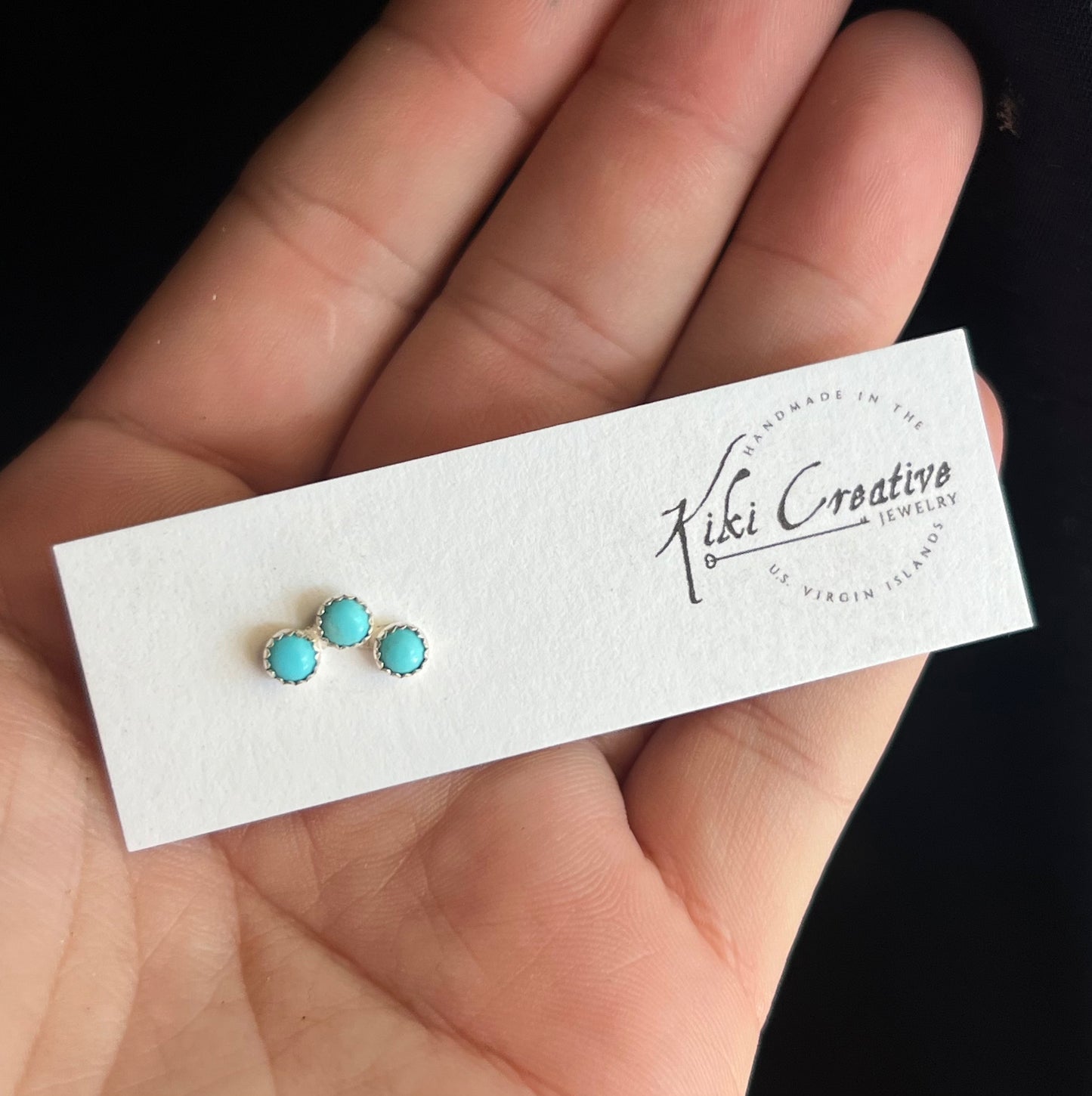 Turquoise Cartilage Earring