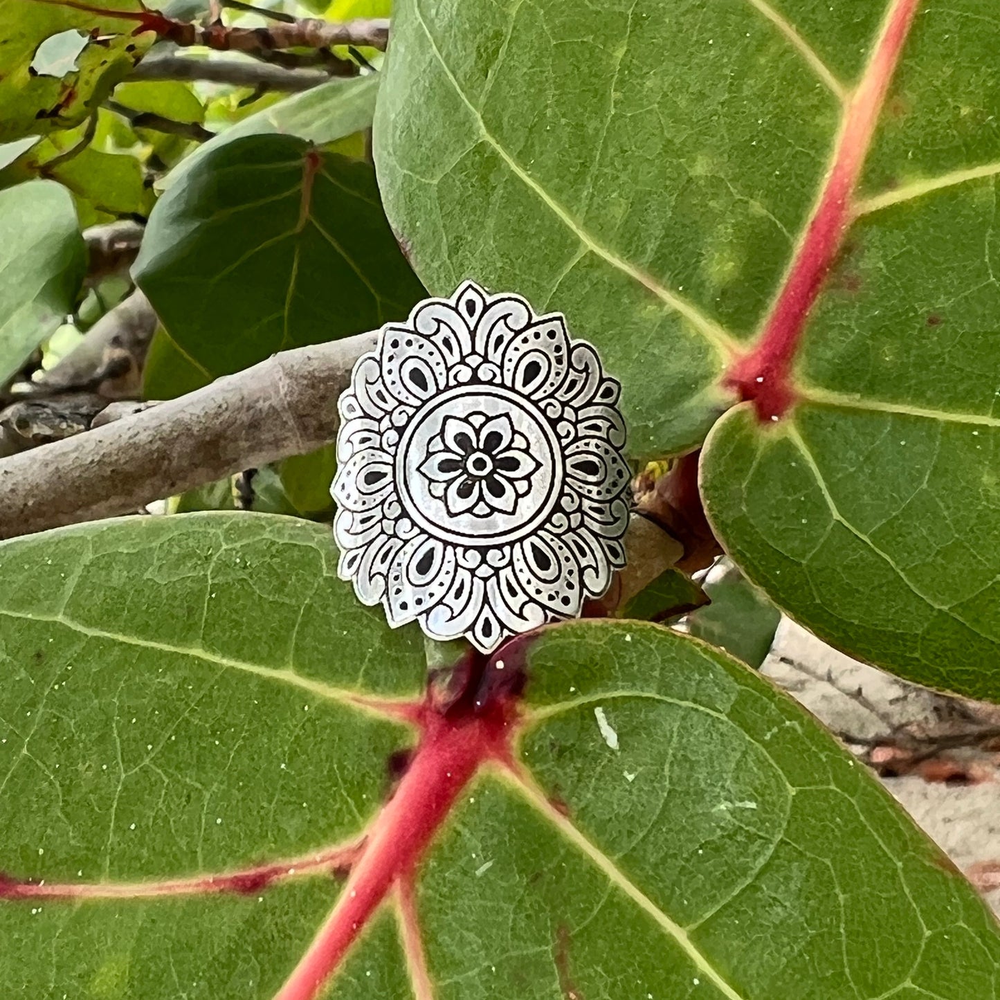 Mandala Ring (size 6.5)