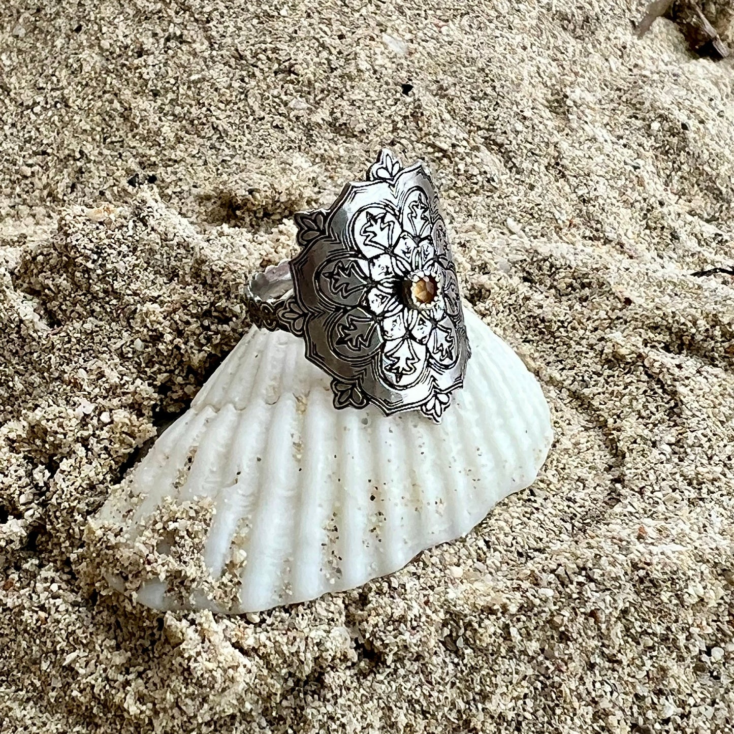 Mandala Ring (size 6.75)