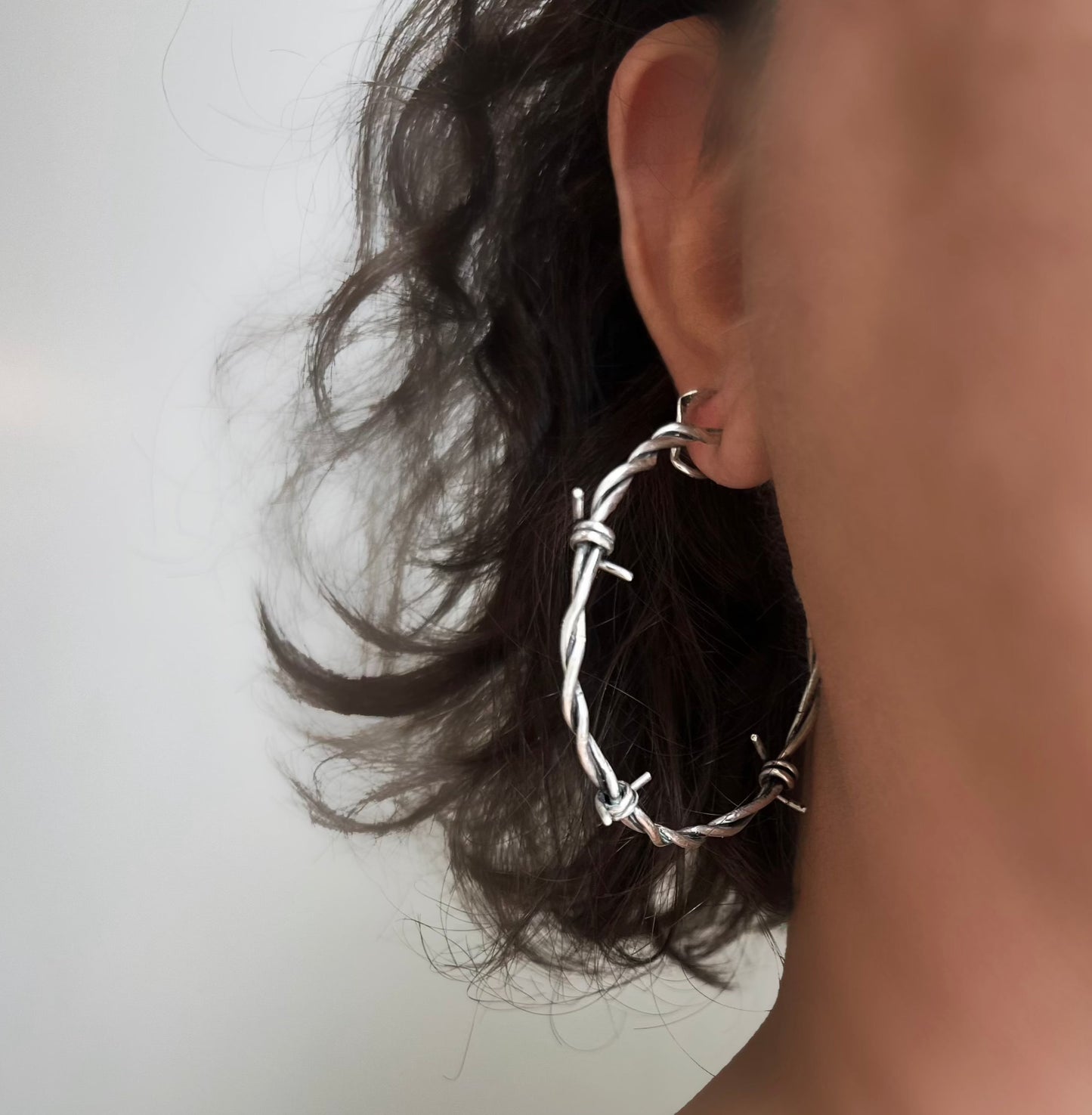 Barbed Wire Hoops
