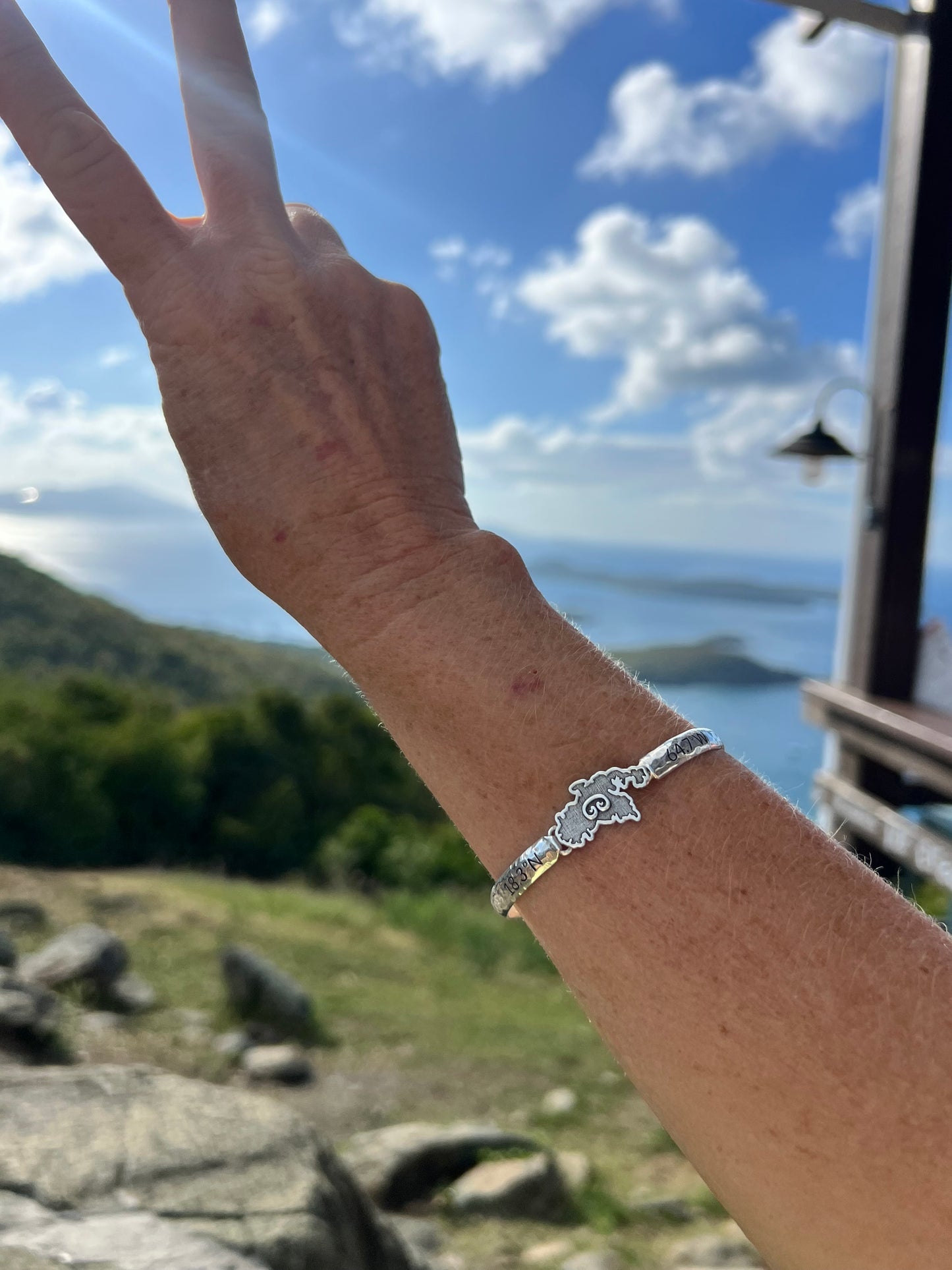 St. John Coordinates Hook Bracelet