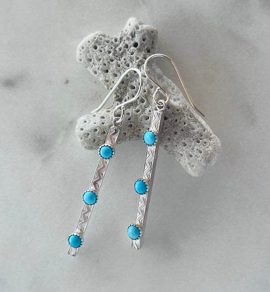 Turquoise Drop Earrings