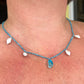 Spiny Turquoise Shell Necklace