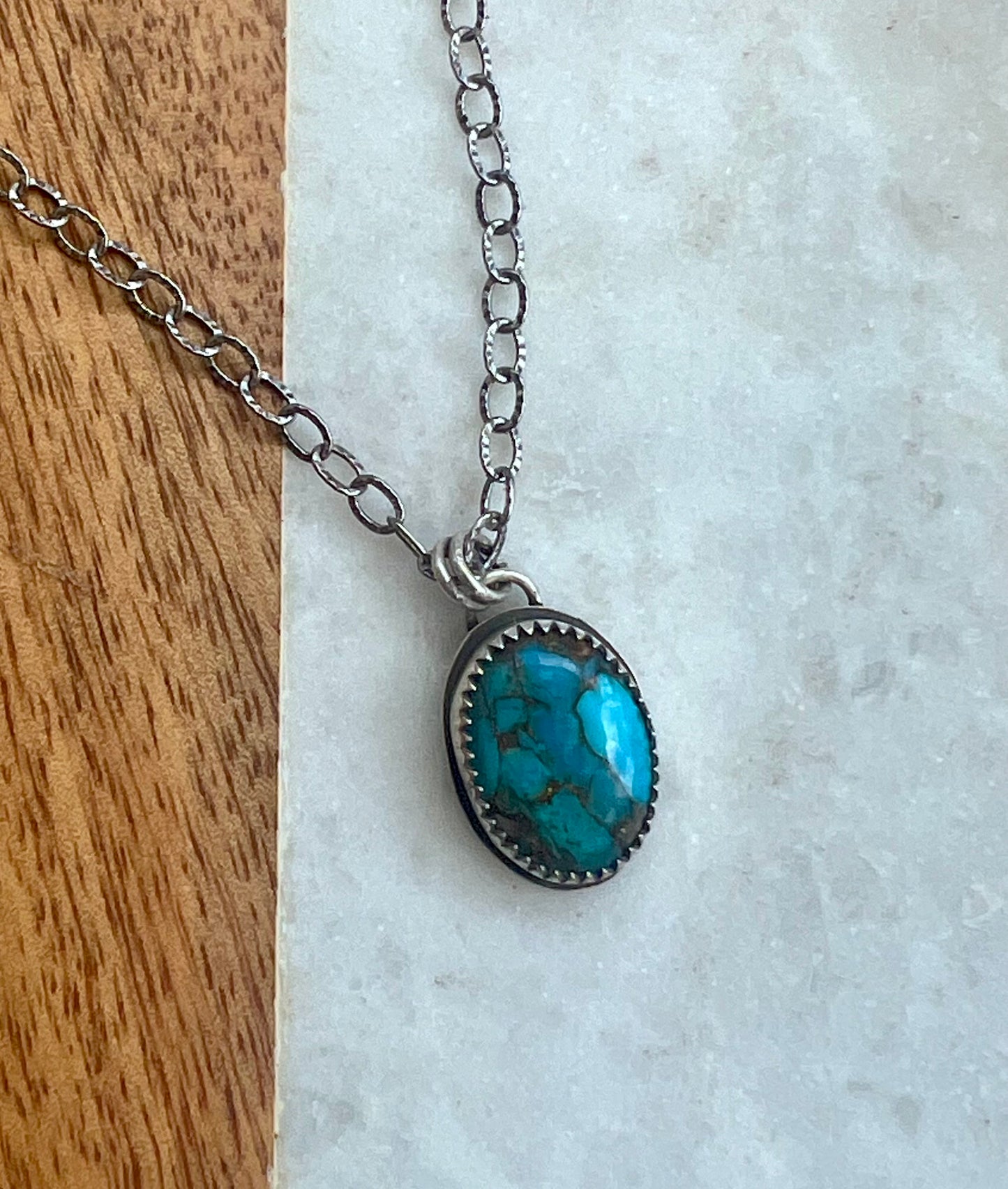 Spiny Oyster Turquoise Necklace (a)