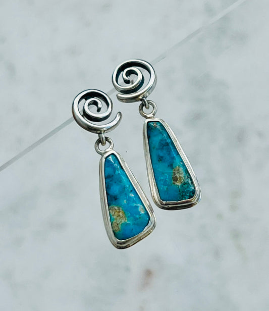 Small Turquoise Earrings (b)