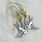Swallow Citrine Earrings