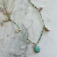 Mint Turquoise Shell Necklace