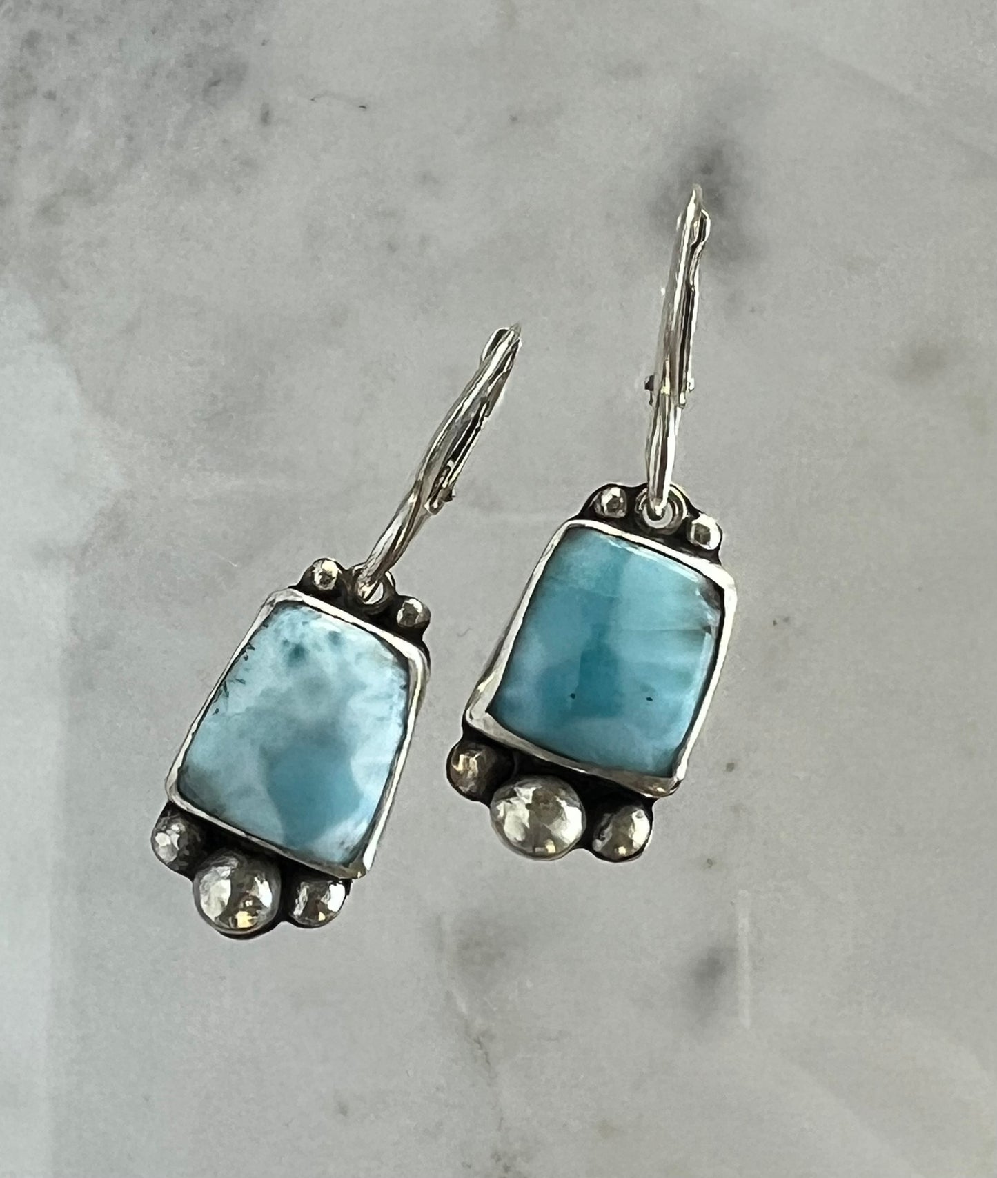 Larimar Earrings