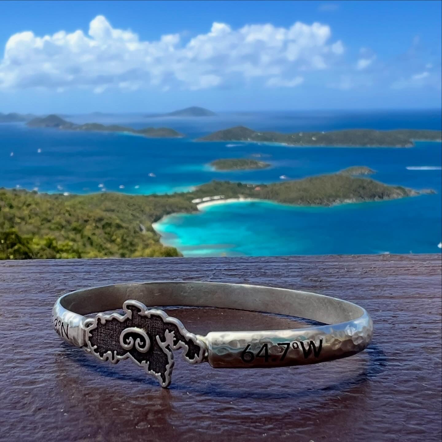 St. John Coordinates Hook Bracelet