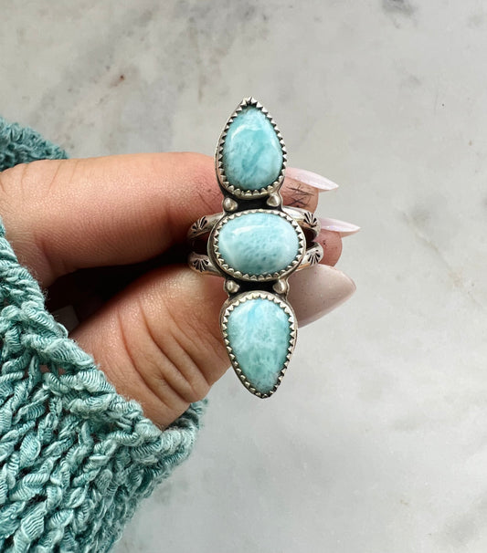 Triple Threat Ring (size 7.5)