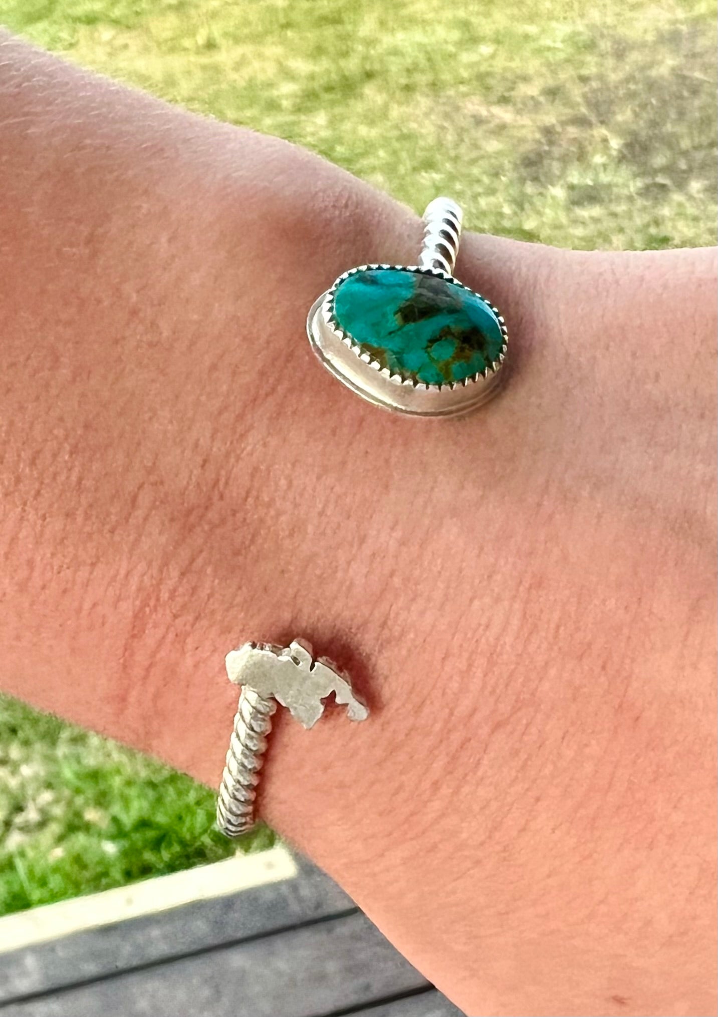 Island Turquoise Cuff Bracelet