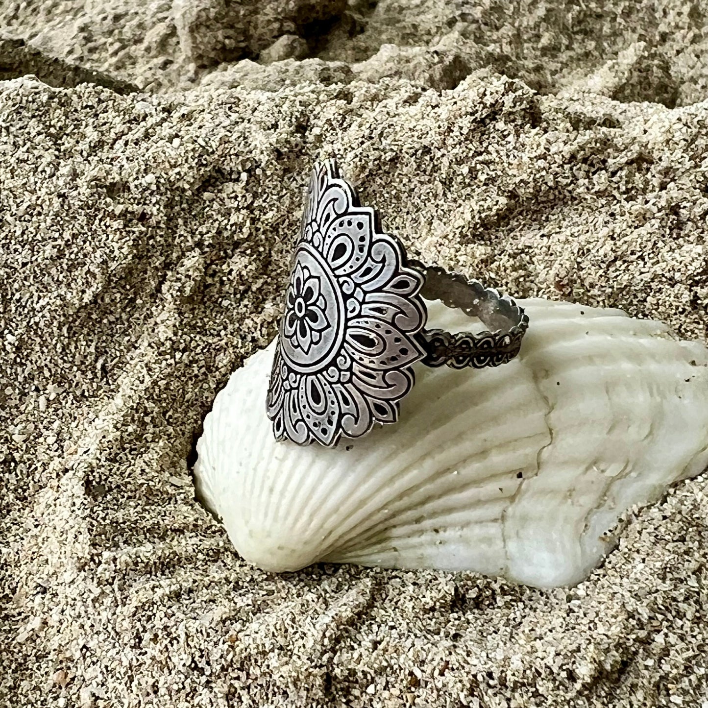 Mandala Ring (size 6.5)
