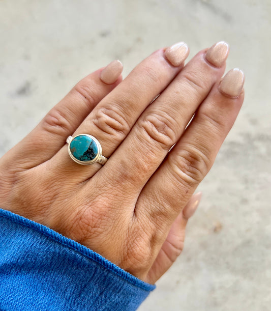 Turquoise Ring (size 8.25)