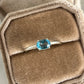 Ocean Blue Topaz Ring (size 7)