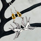 Swallow Citrine Earrings