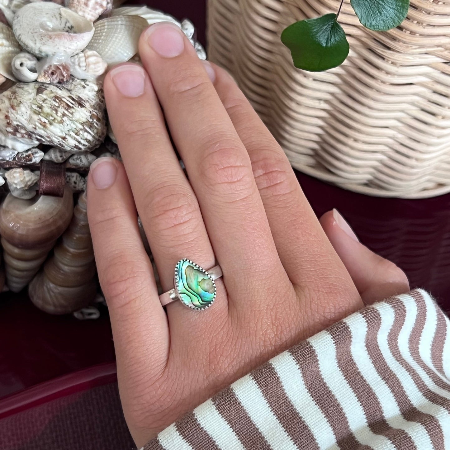 Abalone Ring (size 6.75)