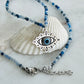 adjustable evil eye necklace