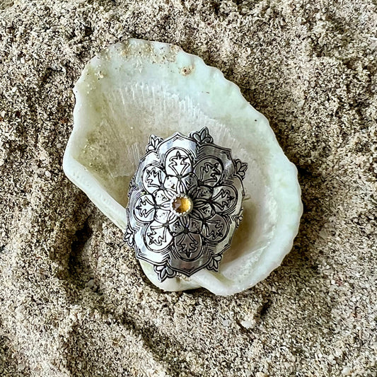 Mandala Ring (size 6.75)