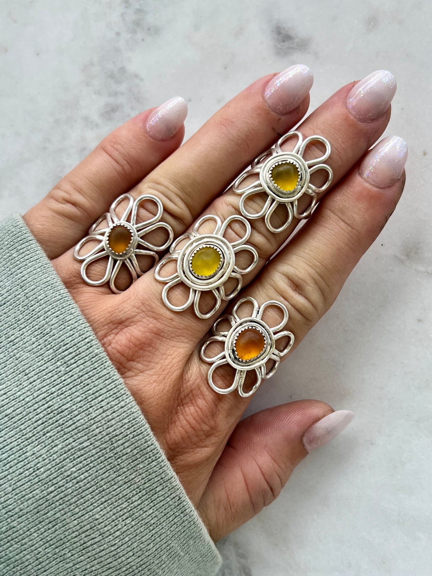 Flower Child Ring (Size 8)