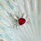 Sea Glass Crab Pendant (a)