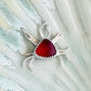 Sea Glass Crab Pendant (b)