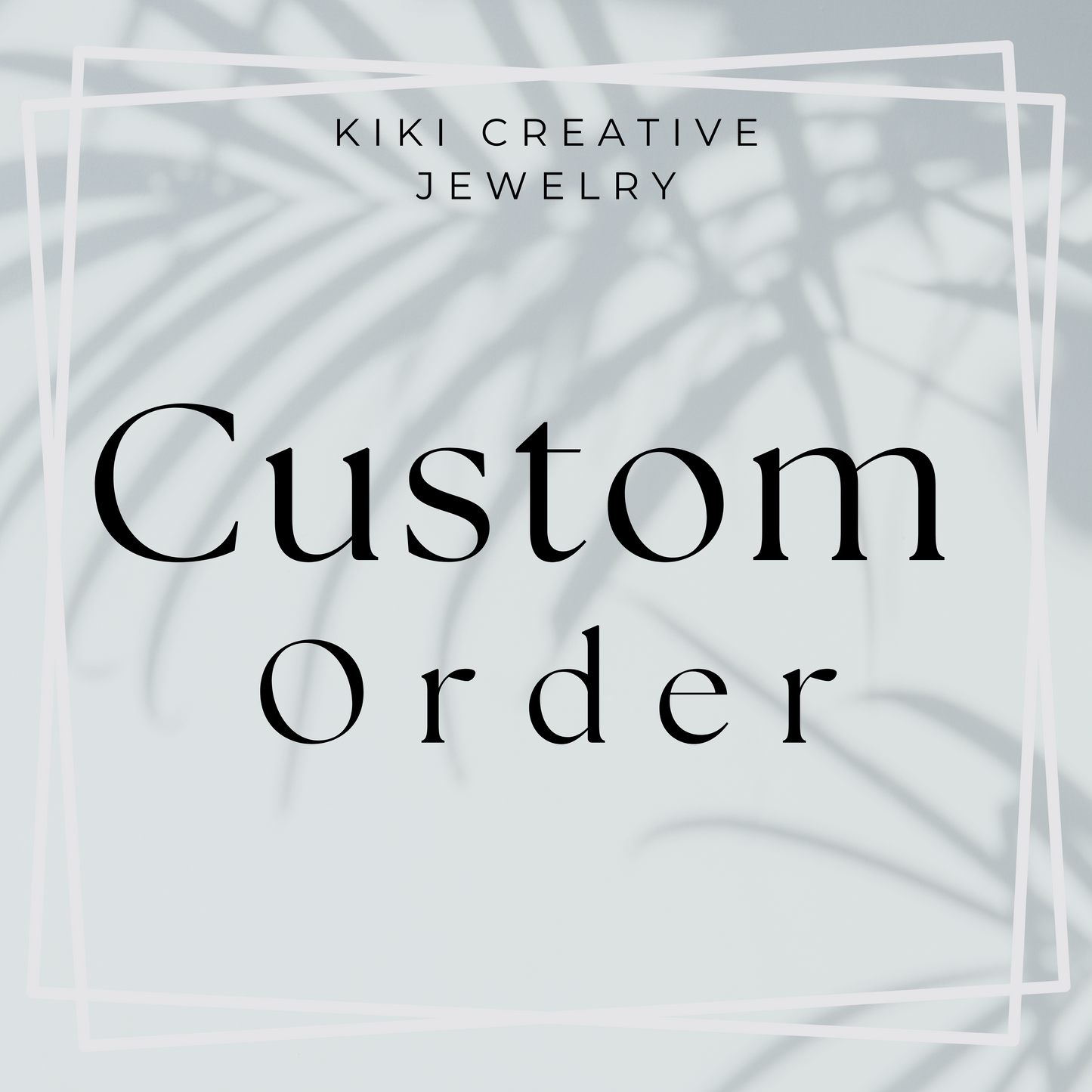 Custom Order (DEPOSIT): J. Darrah