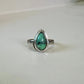 Variscite Stamped Ring (size 7.5)