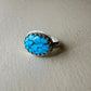 Red Matrix Turquoise Ring (size 9)