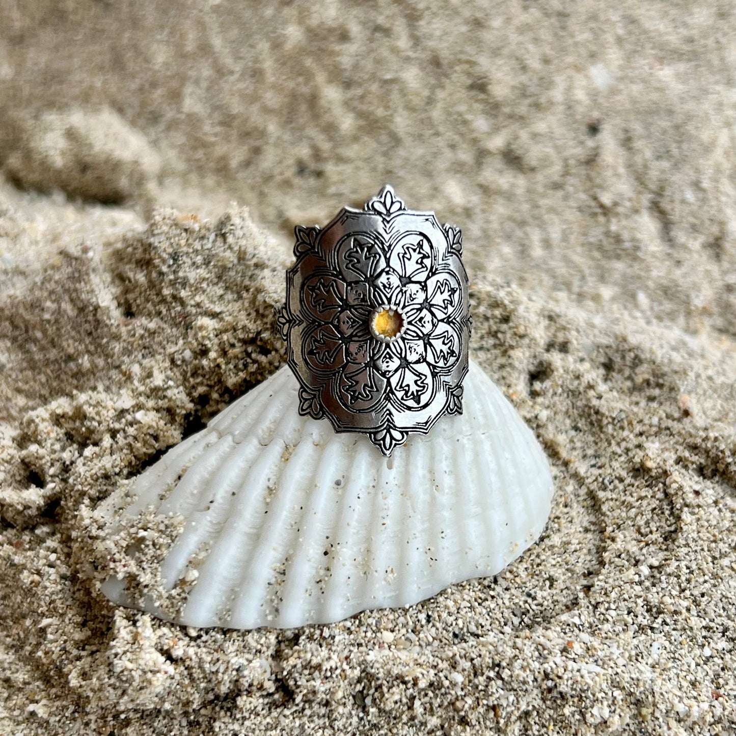 Mandala Ring (size 6.75)