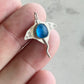 Sea Glass Eagle Ray Pendant (c)