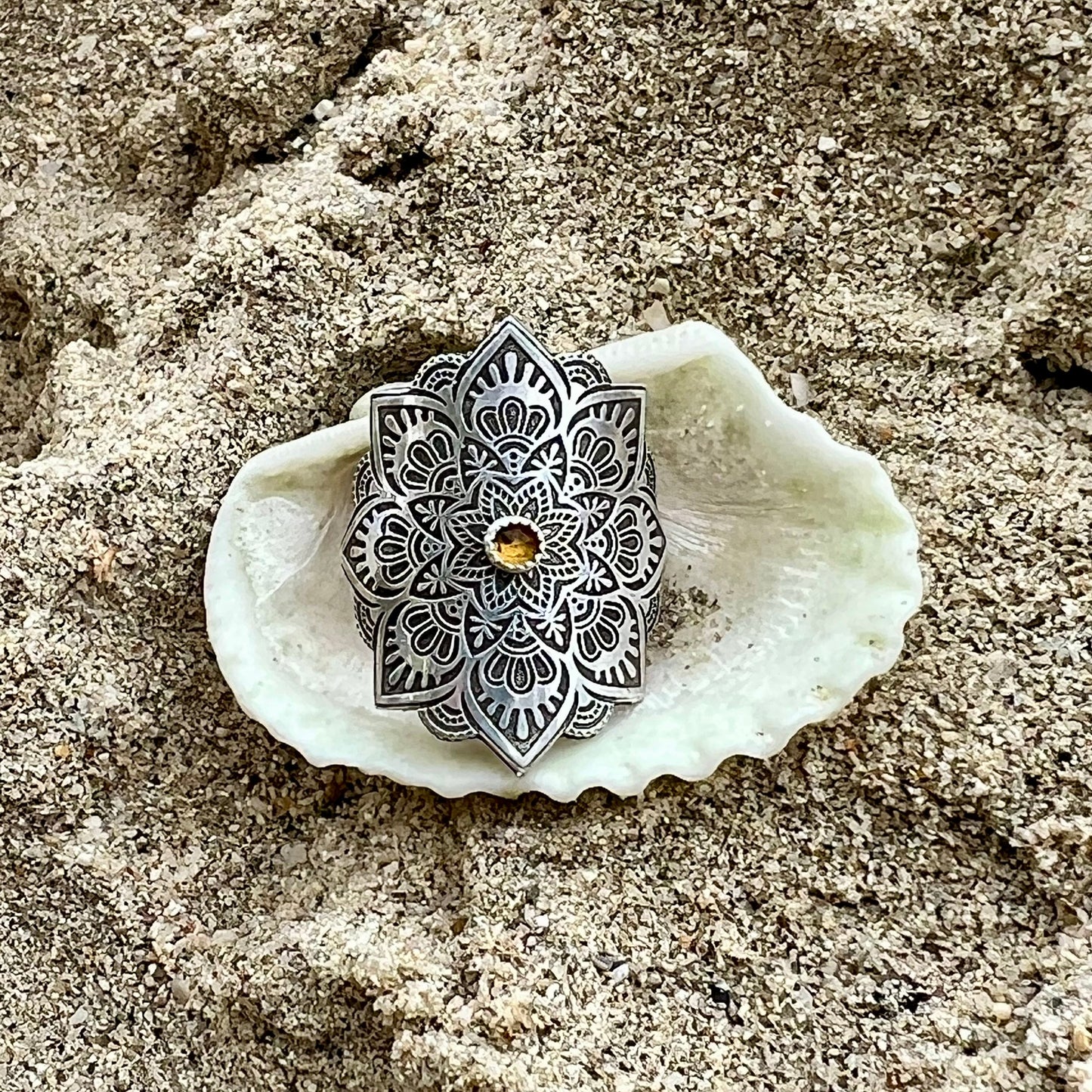 Mandala Ring (size 7.75)