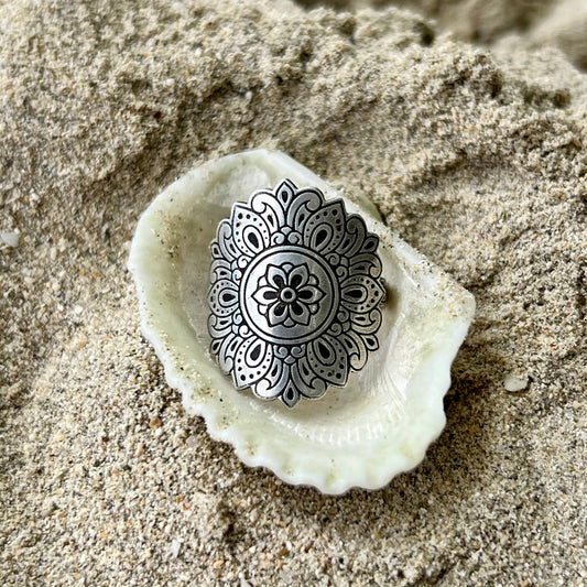 Mandala Ring (size 6.5)