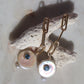 Paperclip Pearl Earrings