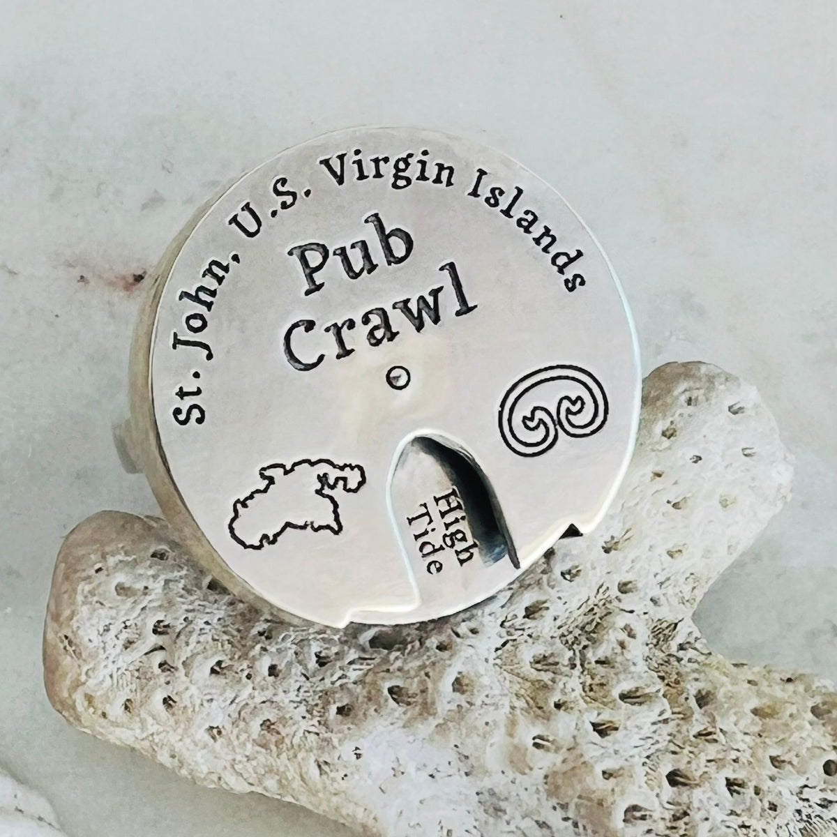 STJ Pub Crawl Spinner Ring