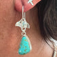Manta Ray Turquoise Earrings (a)