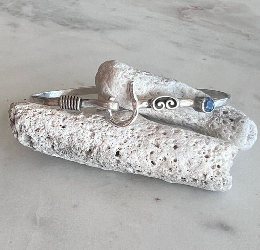 STJ Hook Bracelet w/ Topaz