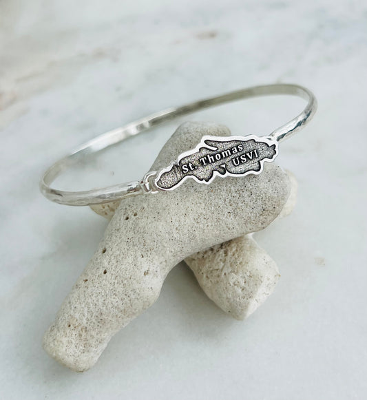 silver STT island bracelet