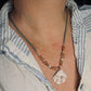 Sunstone Champagne Shell Necklace