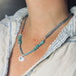 Aventurine Turquose Shell Necklace
