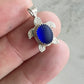 Sea Glass Turtle Pendant (b)