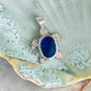 Sea Glass Turtle Pendant (f)