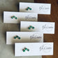 Group shot of cartilage earrings.