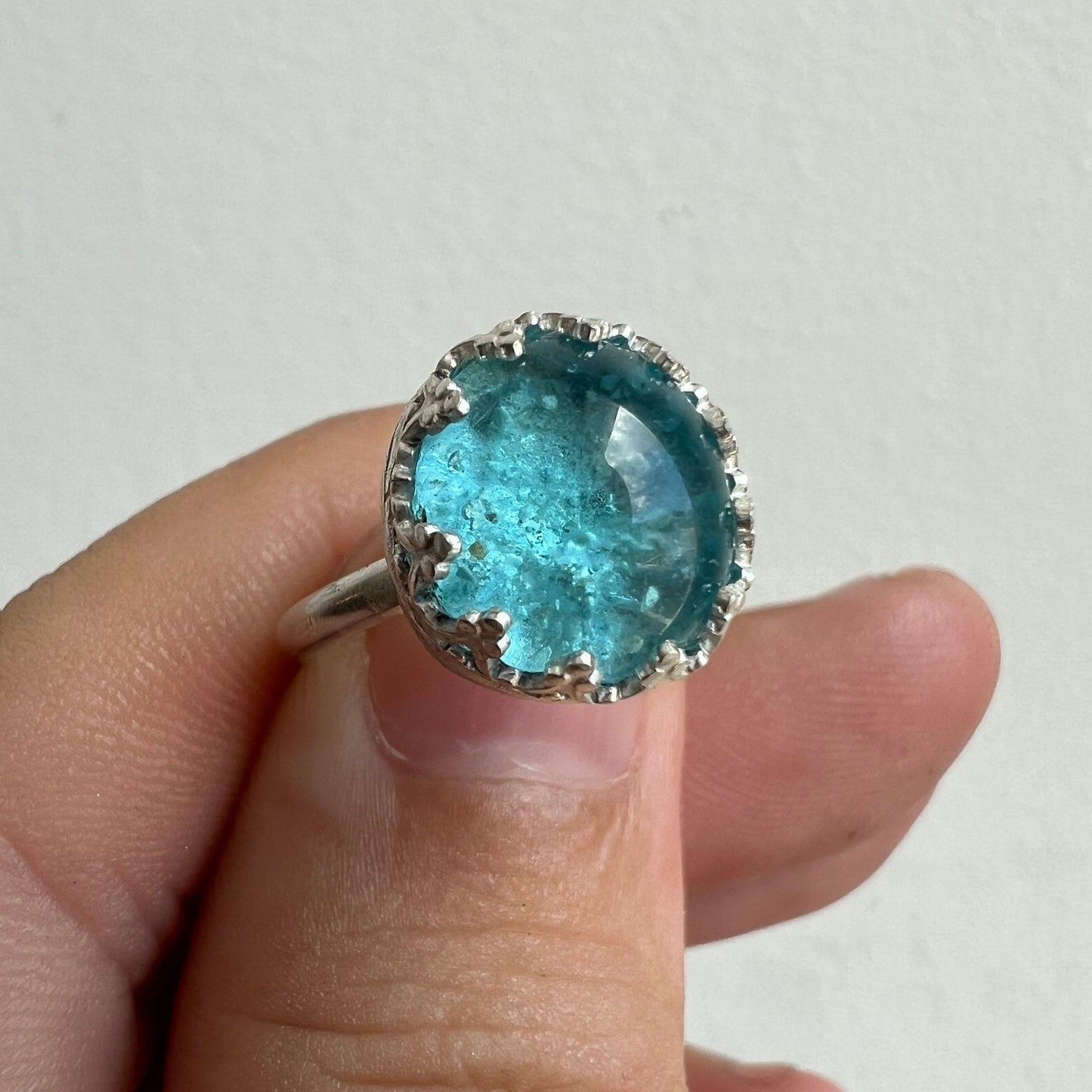 Caribbean Ocean Sand Ring (Size 6.25)